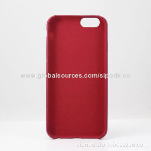 Customized PC leather case for iPhone6 plusNew
